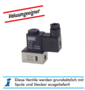 3/2-Wege-Magnetventile (direktbetätigt) geschlossen (NC) Baureihe MS, AIRTEC